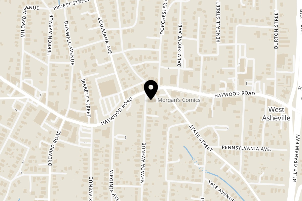Map showing the location of Itto Ramen Bar & Japanese Tapas Haywood on 630 Haywood Rd in Asheville